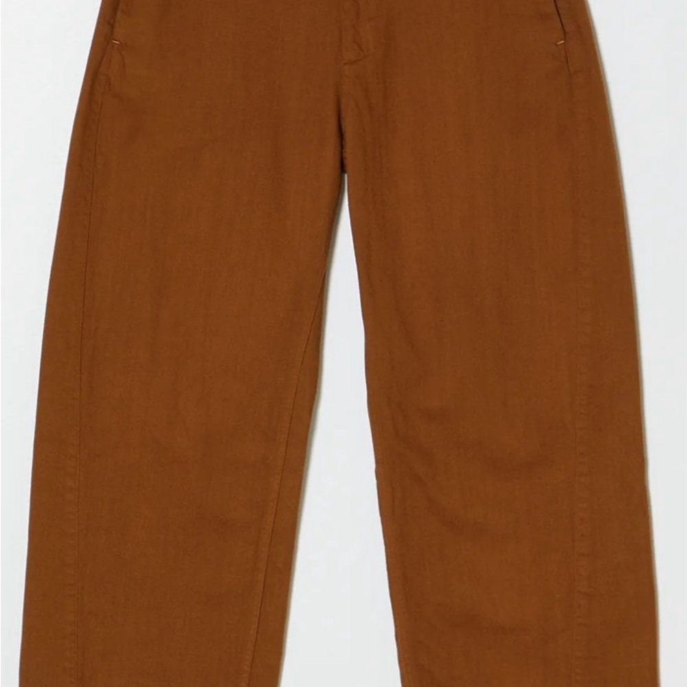 Brown Casual Pants